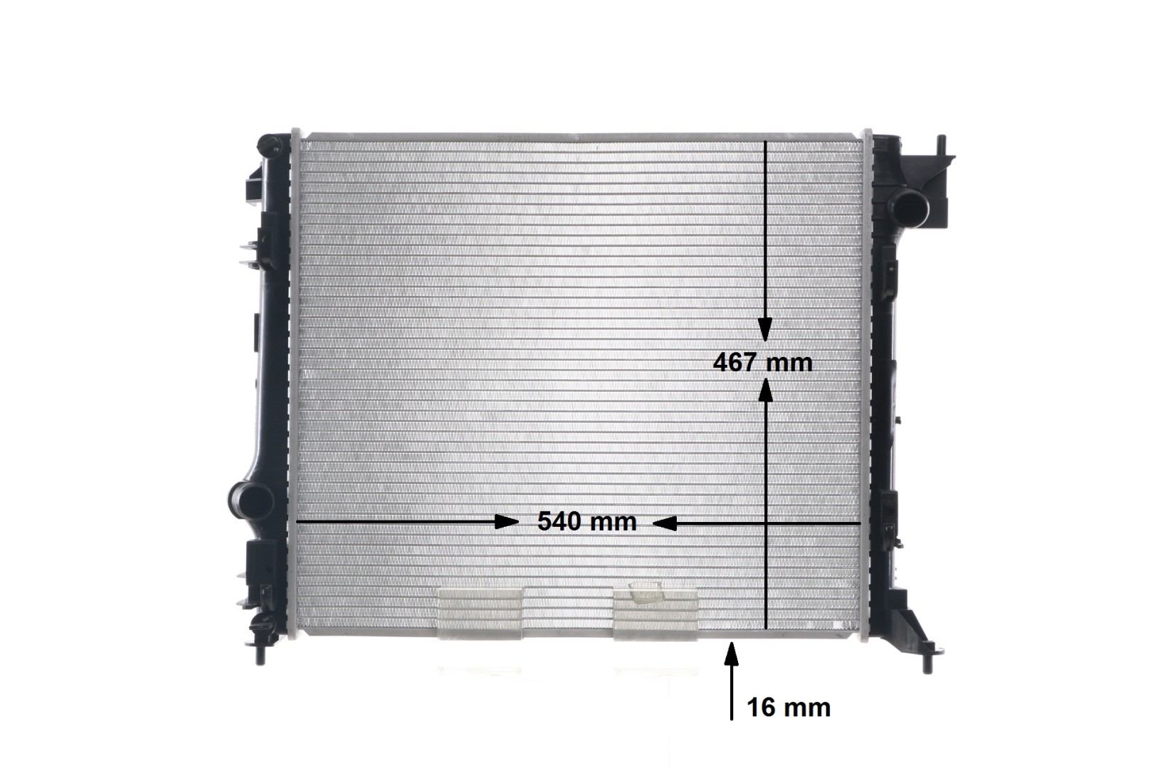 MAHLE ORIGINAL CR 2240 000S: Radiateur du moteur BEHR