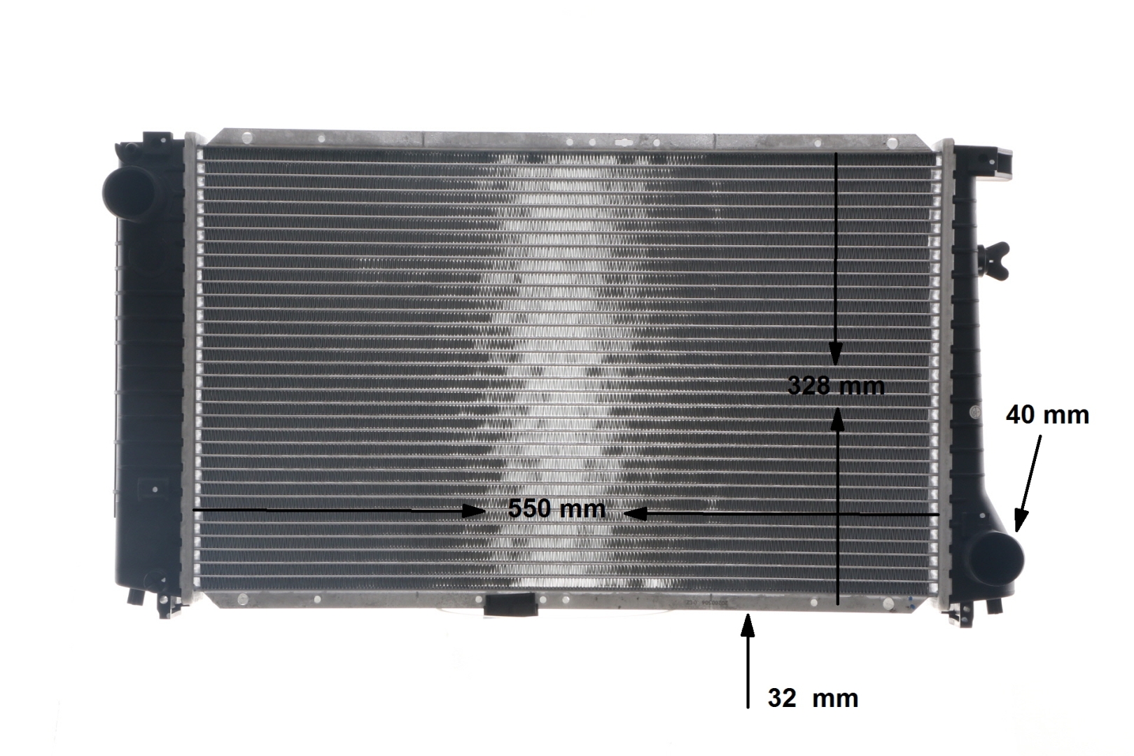 MAHLE ORIGINAL CR 238 000S: Kühler, Motorkühlung BEHR