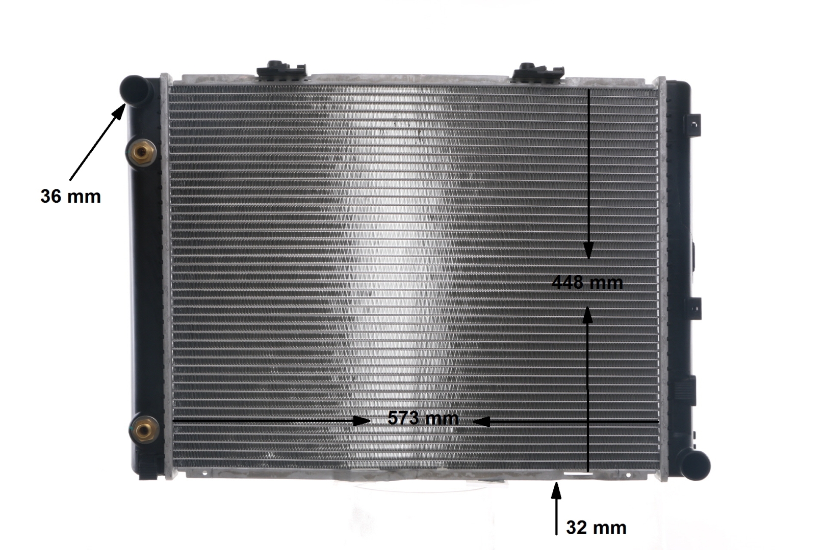 MAHLE ORIGINAL CR 263 000S: Kühler, Motorkühlung BEHR