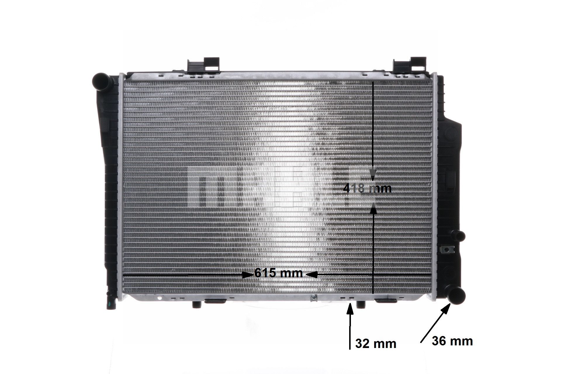 MAHLE ORIGINAL CR 270 000S Ψυγείο, ψύξη κινητήρα MERCEDES-BENZ C-class Sedan (W202) 136 PS Βενζίνη κόστος