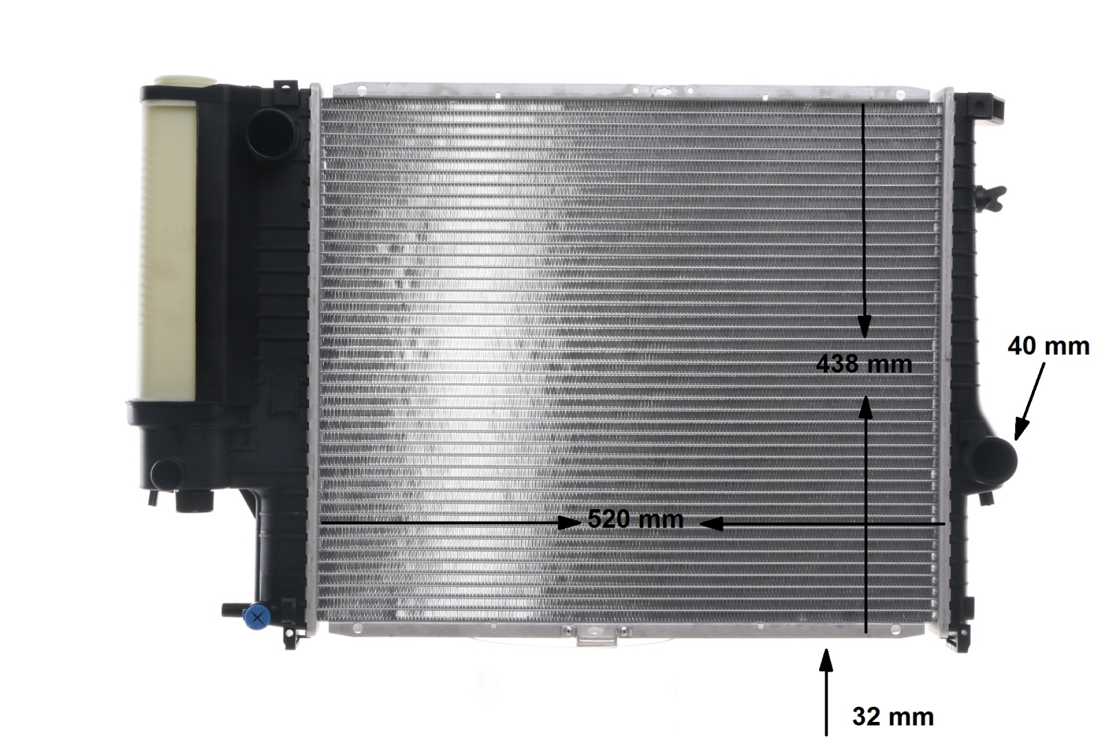 MAHLE ORIGINAL CR 280 000S: Kühler, Motorkühlung BEHR