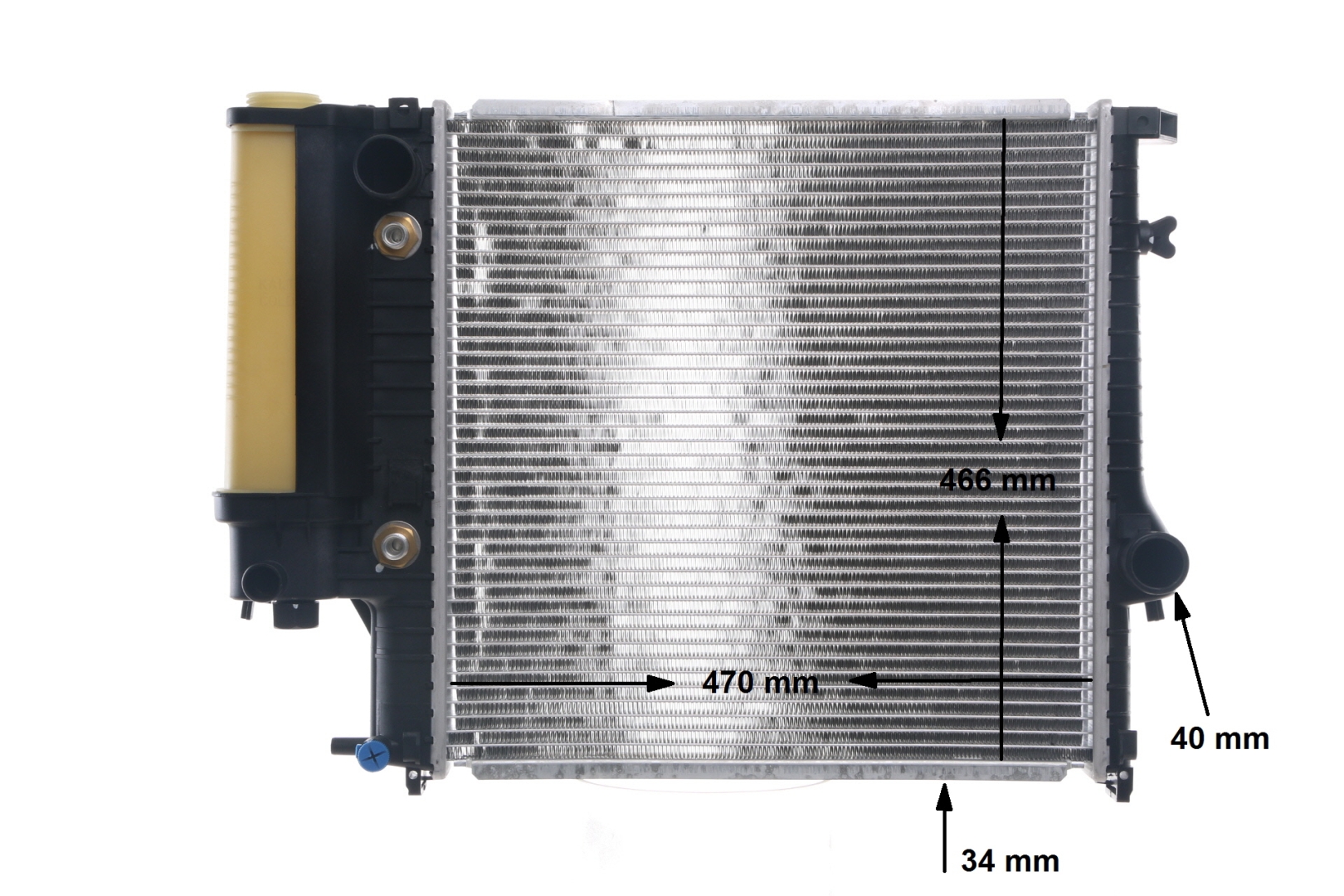 MAHLE ORIGINAL CR 333 000S: Radiator, racire motor