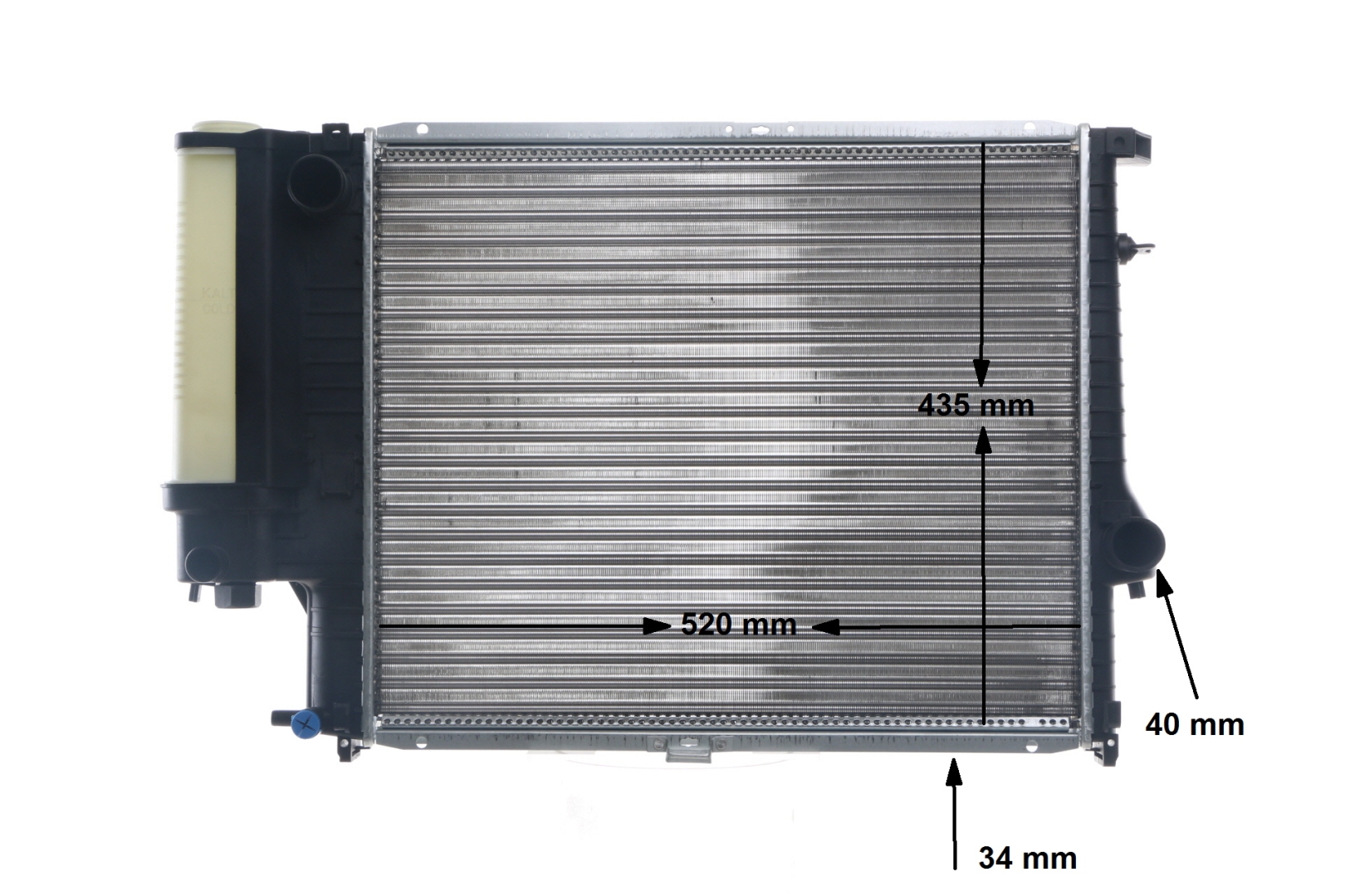 MAHLE ORIGINAL CR 336 001S: Kühler, Motorkühlung BEHR