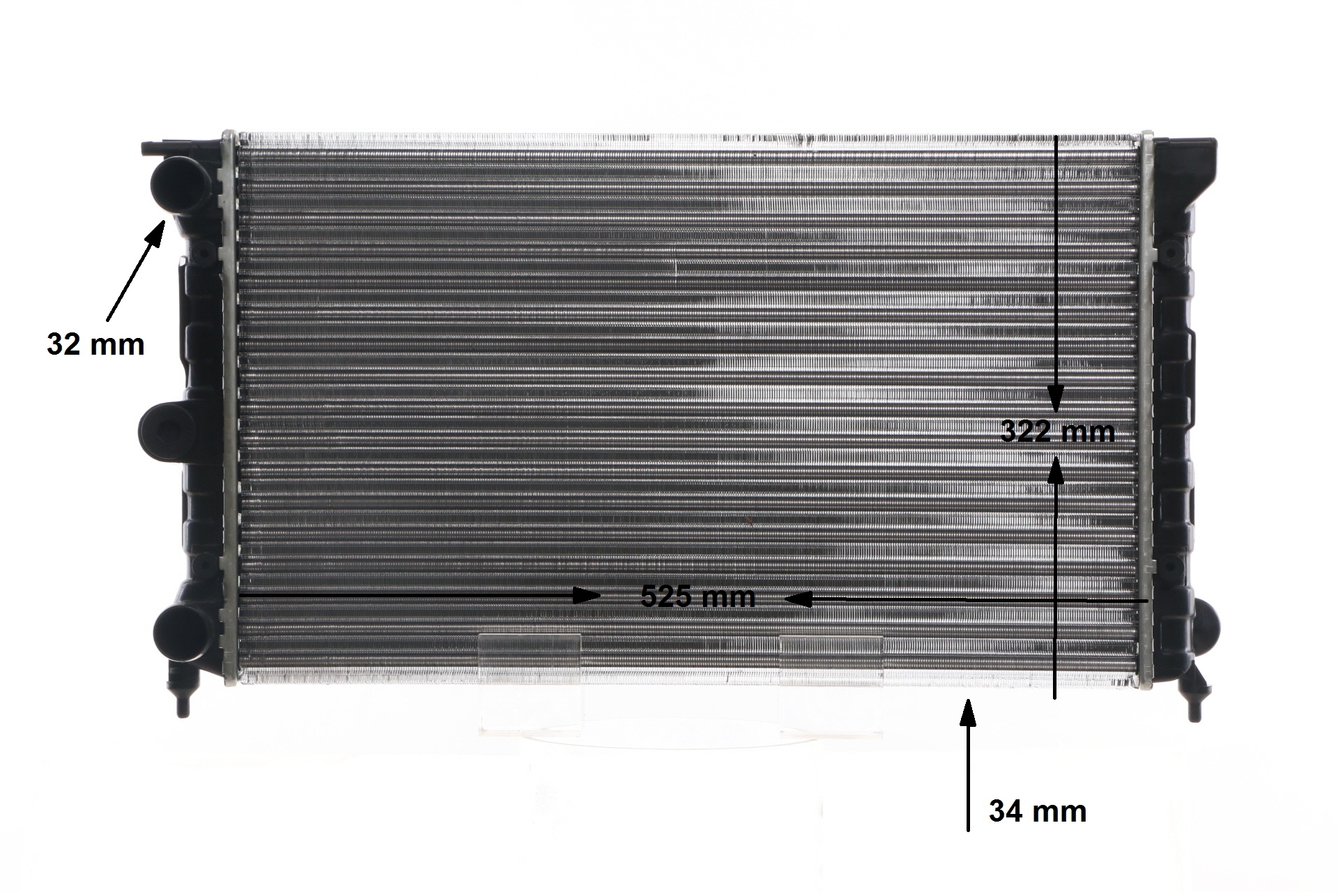 MAHLE ORIGINAL CR 350 000S: Radiator, racire motor