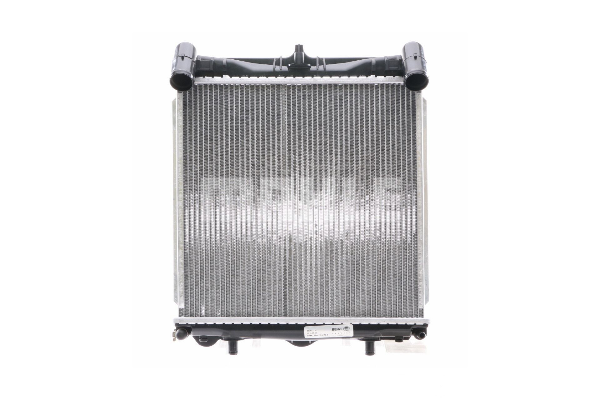MAHLE ORIGINAL CR 370 000S: Chłodnica, układ chłodzenia silnika BEHR z łącznikiem, z dodatkami, z klamrą