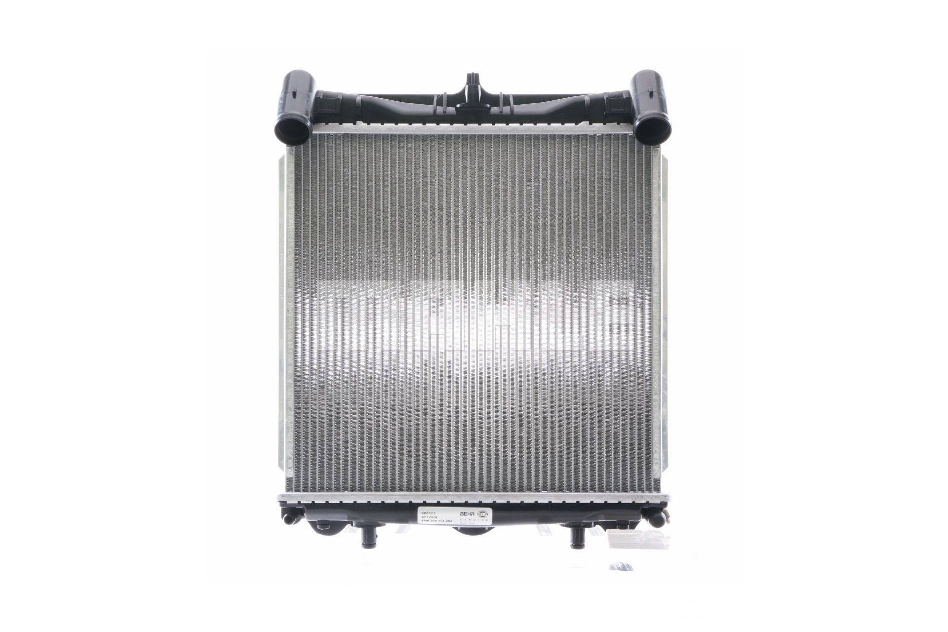 MAHLE ORIGINAL CR 383 000S: Chłodnica, układ chłodzenia silnika BEHR z łącznikiem, z dodatkami, z klamrą