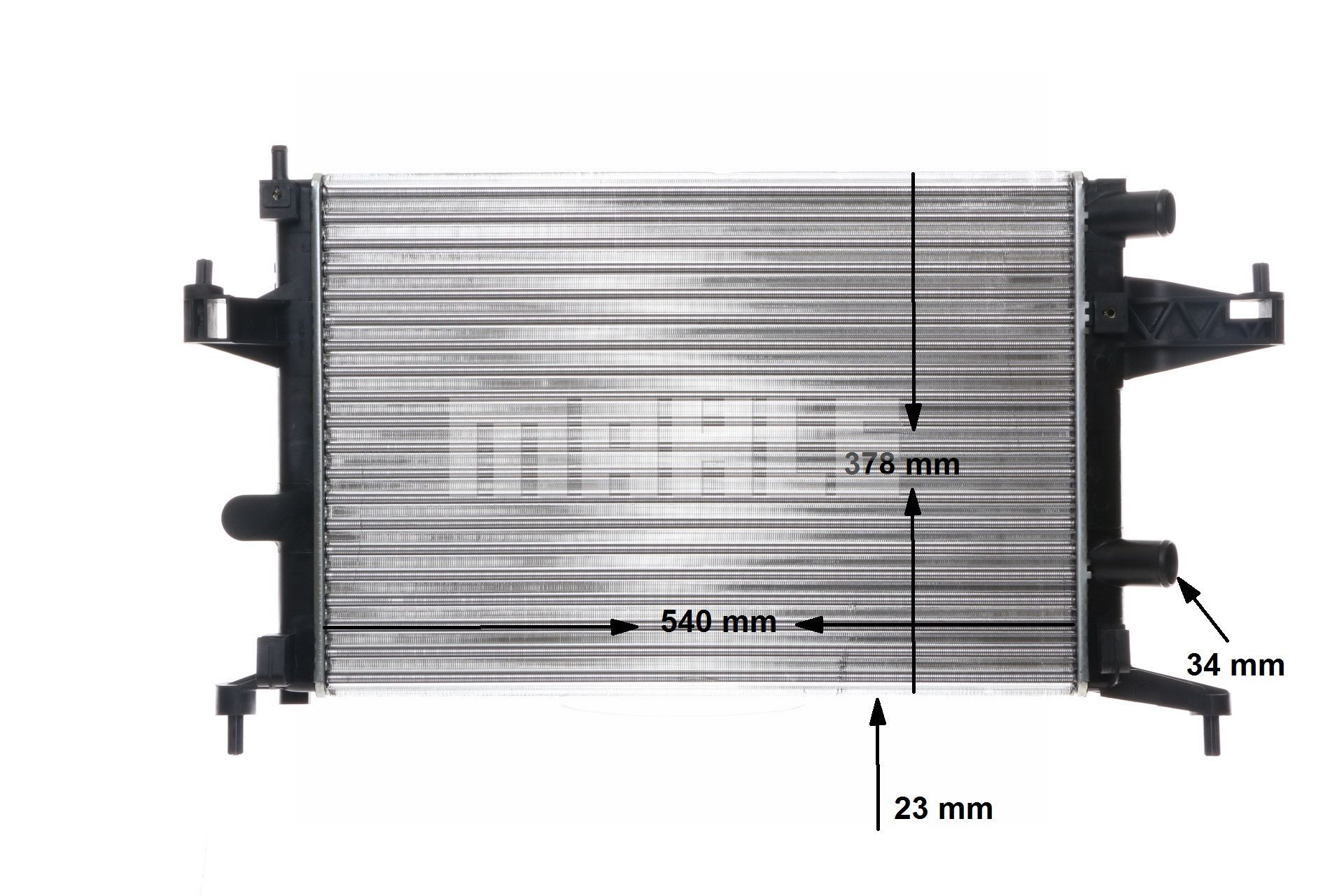 MAHLE ORIGINAL CR 388 000S Radiateur OPEL Corsa C Hatchback (X01) 75 Pk Benzine kosten