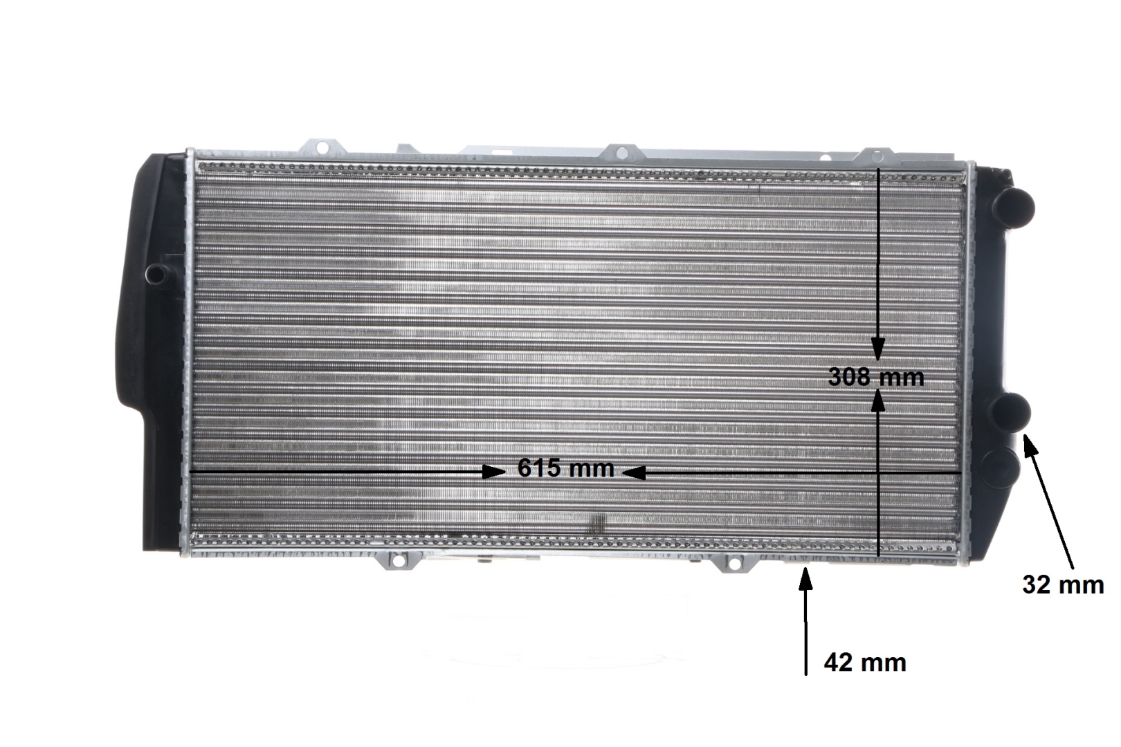 MAHLE ORIGINAL CR 404 000S: Radiator, racire motor