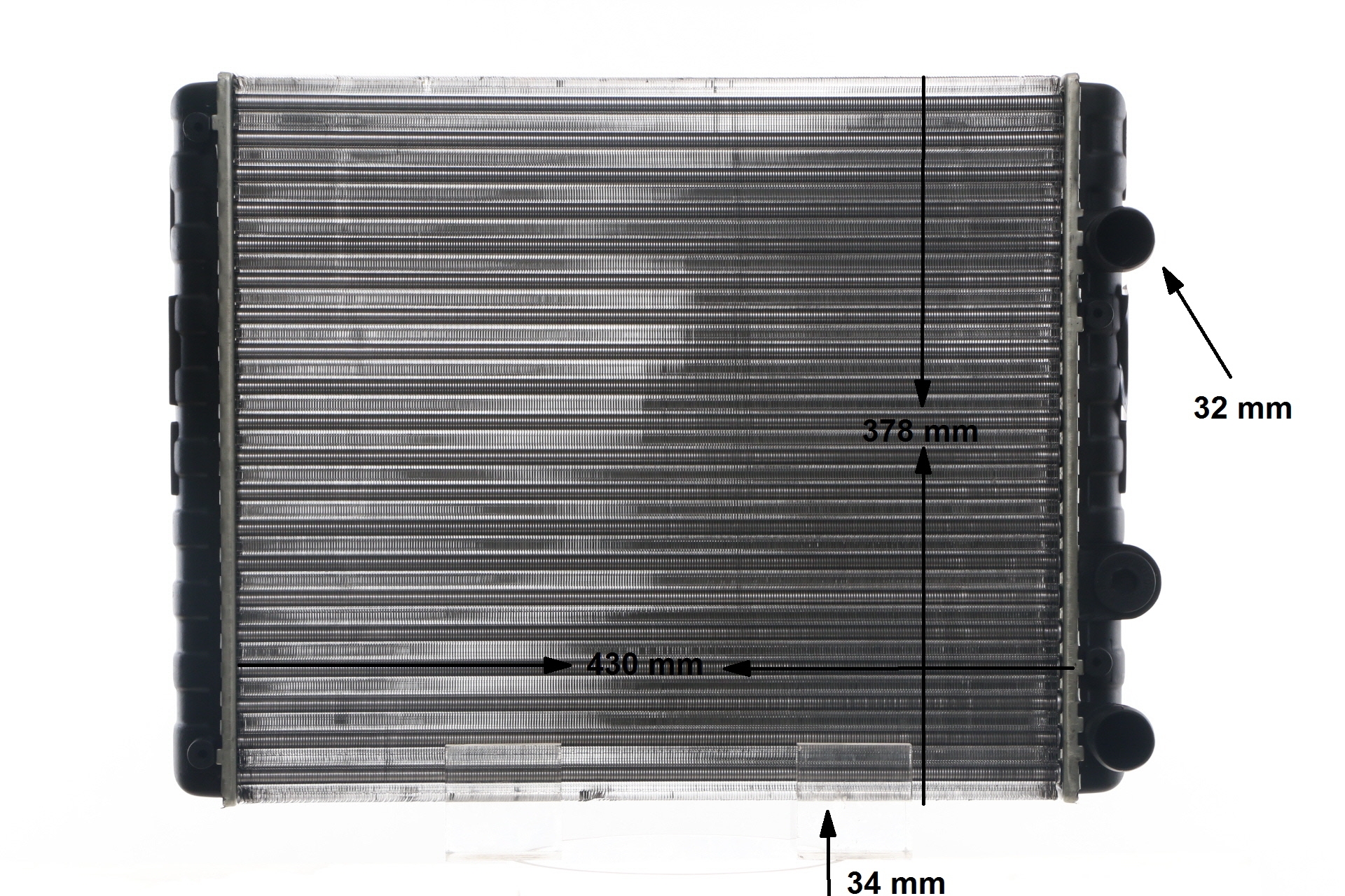 MAHLE ORIGINAL CR 42 000S Chłodnica, układ chłodzenia silnika VW Lupo (6X1, 6E1) 50 KM benzyna koszt