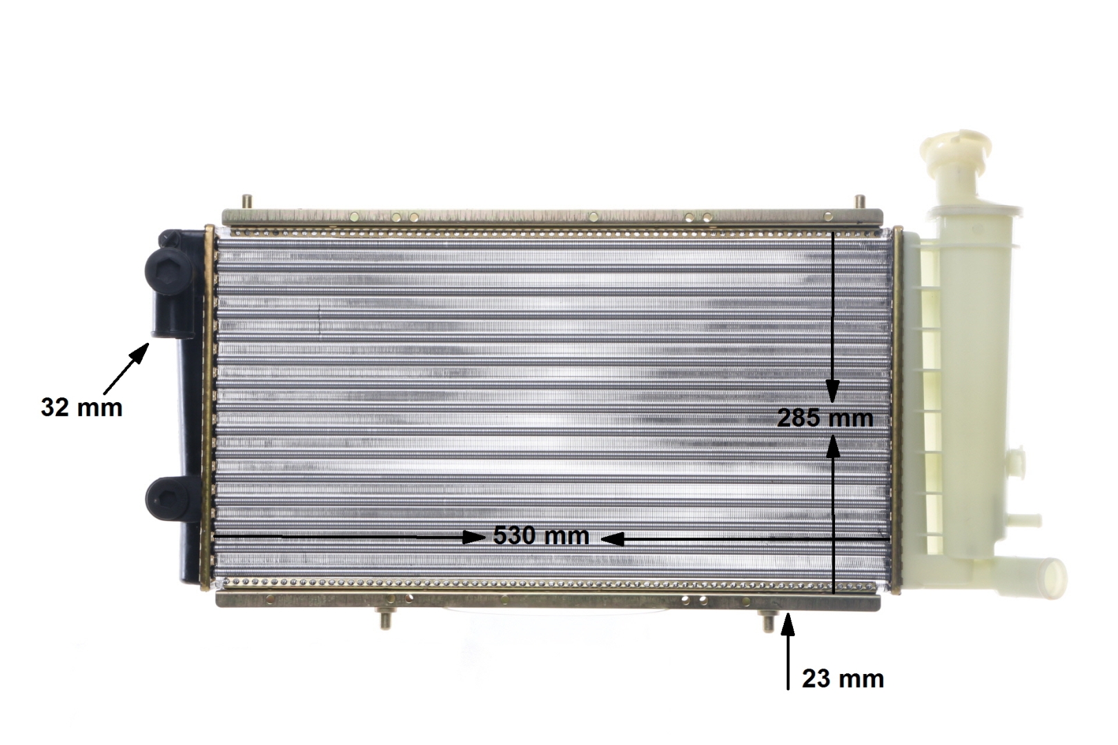 MAHLE ORIGINAL CR 429 000S Chłodnica, układ chłodzenia silnika CITROЁN C15 kombi 60 KM benzyna koszt