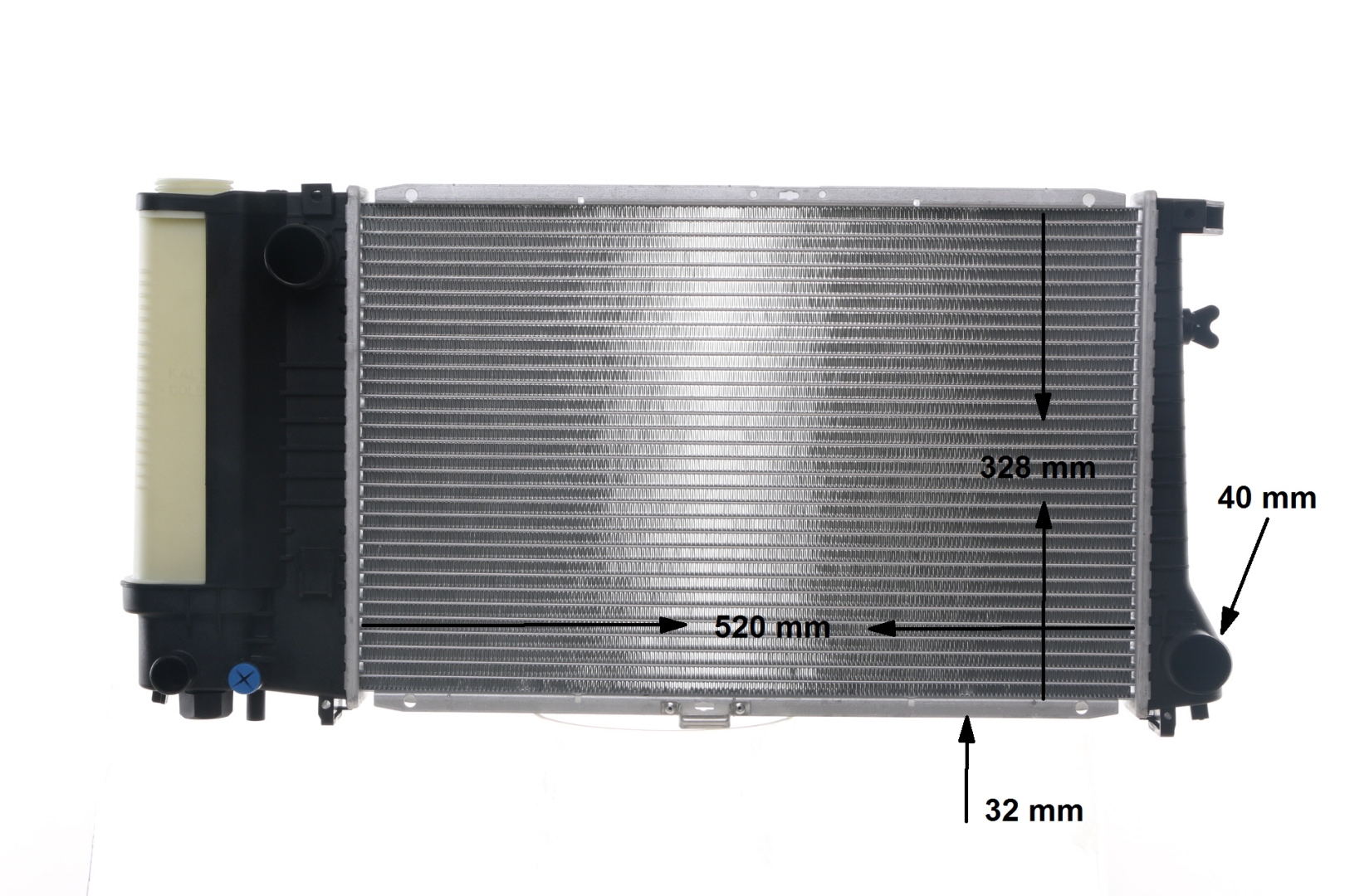 MAHLE ORIGINAL CR 482 000S: Kühler, Motorkühlung BEHR