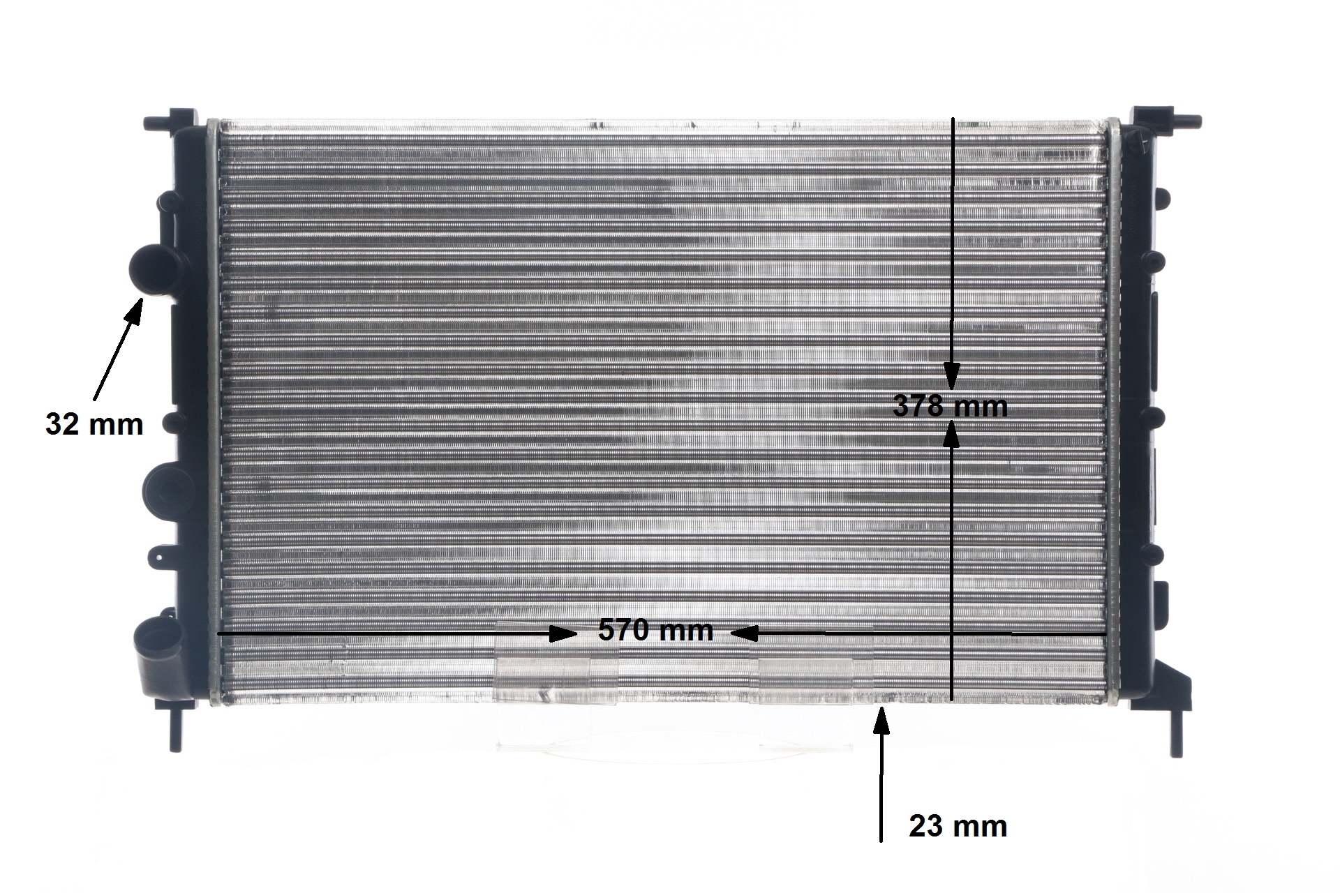 MAHLE ORIGINAL CR 494 000S Radiateur du moteur RENAULT Scénic 1 (JA0/1_, FA0_) 102 CV Diesel coût