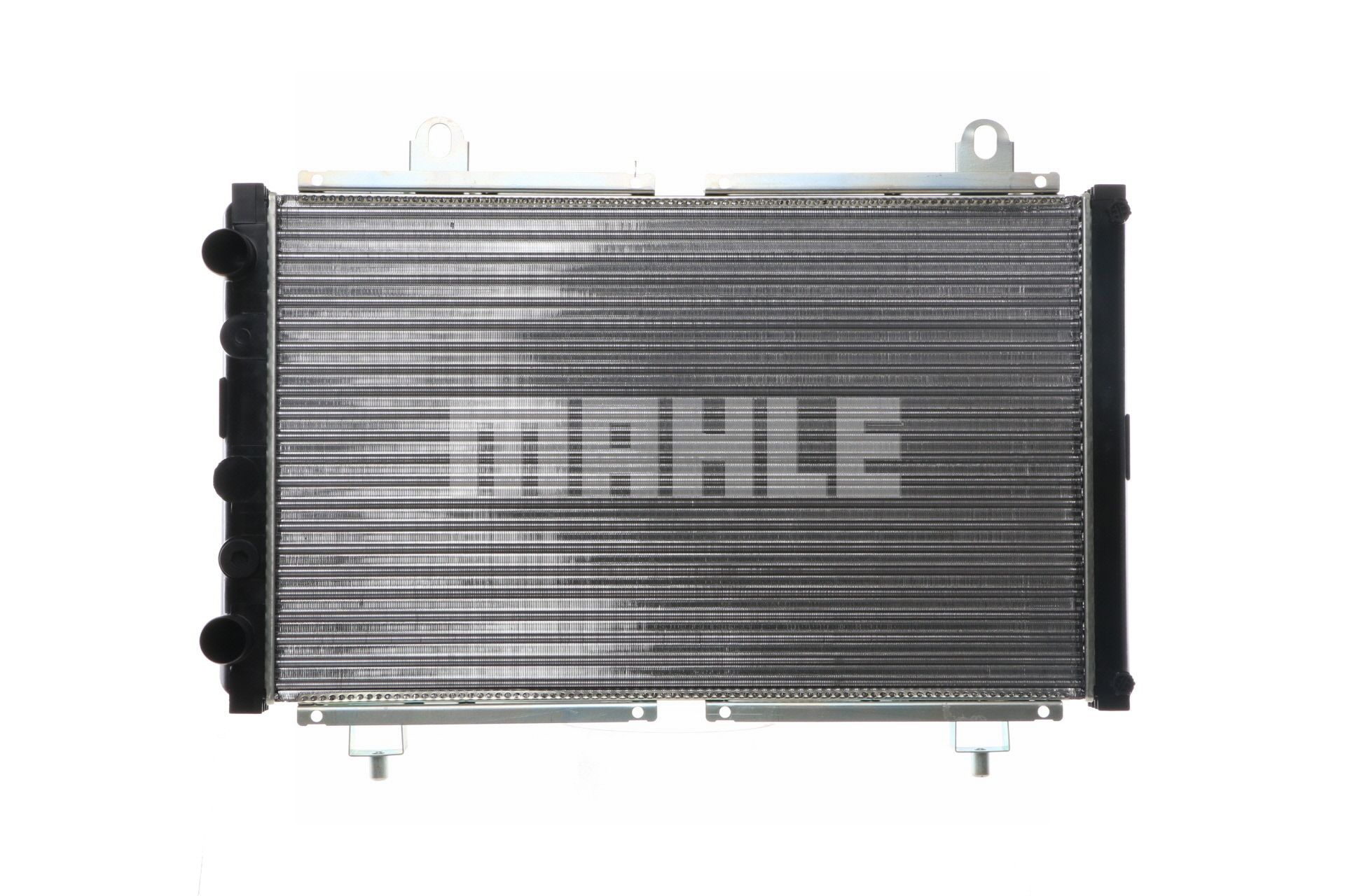 MAHLE ORIGINAL CR 499 000S: Kühler, Motorkühlung BEHR mit Zubehör, mit Klammer, mit Schrauben