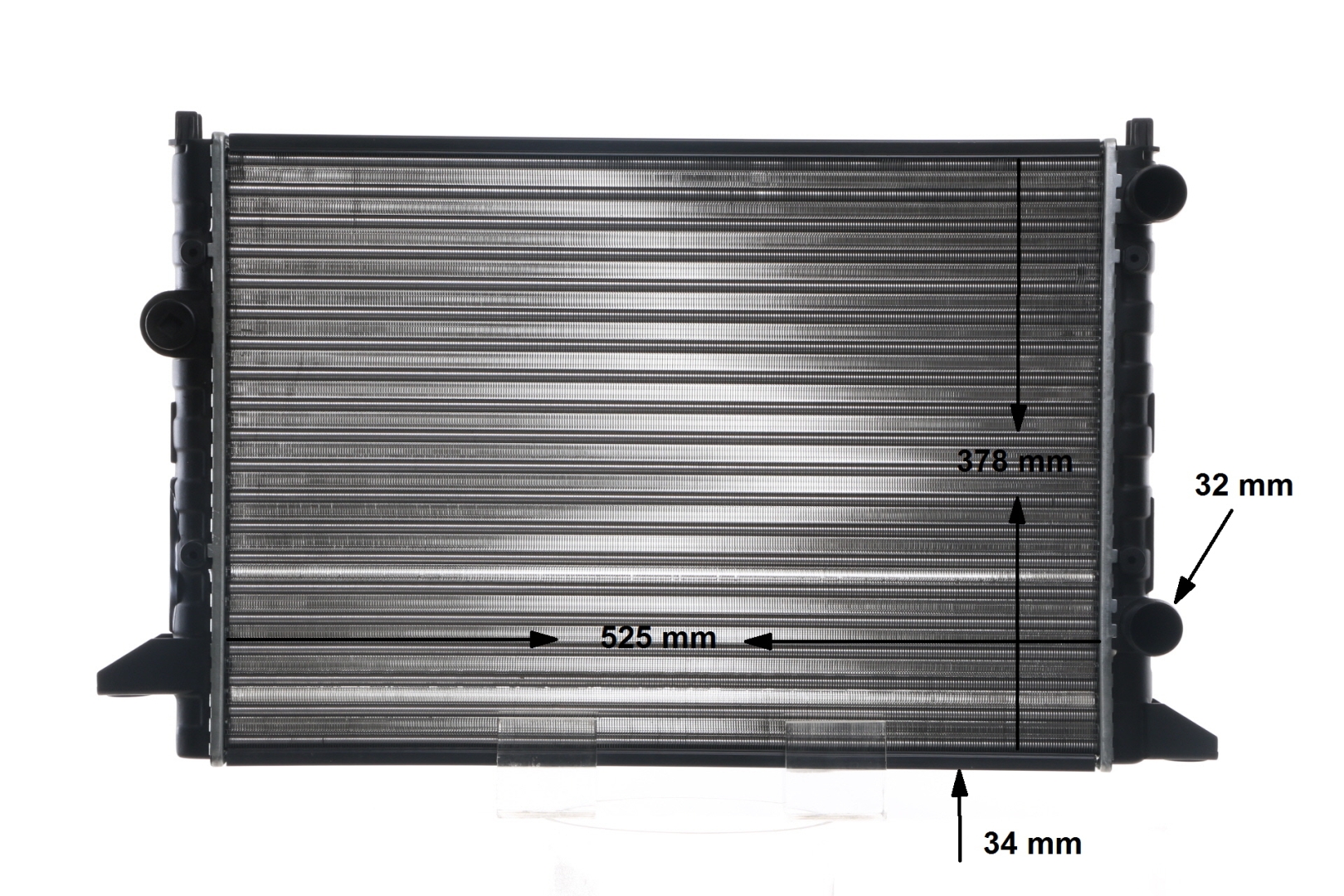 MAHLE ORIGINAL CR 508 000S Kühler VW PASSAT Variant (3A5, 35I) 1.6 101 PS Benzin