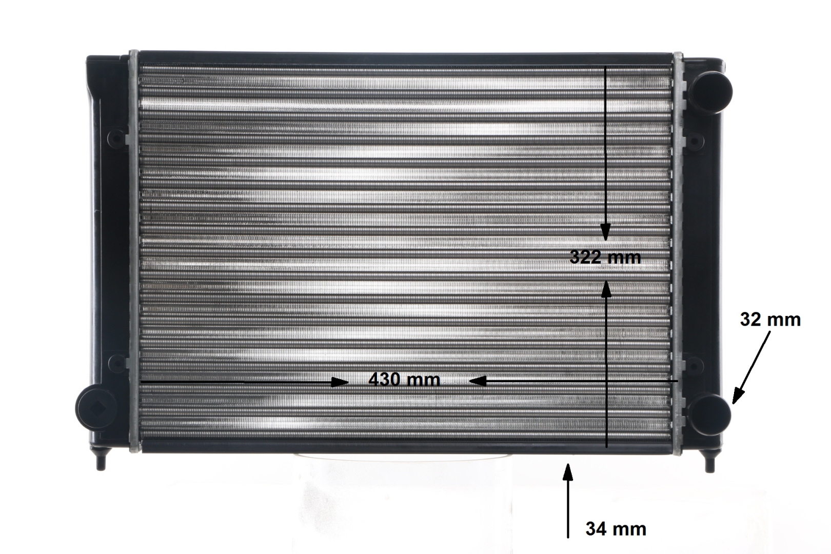 MAHLE ORIGINAL CR 516 000S: Radiateur BEHR