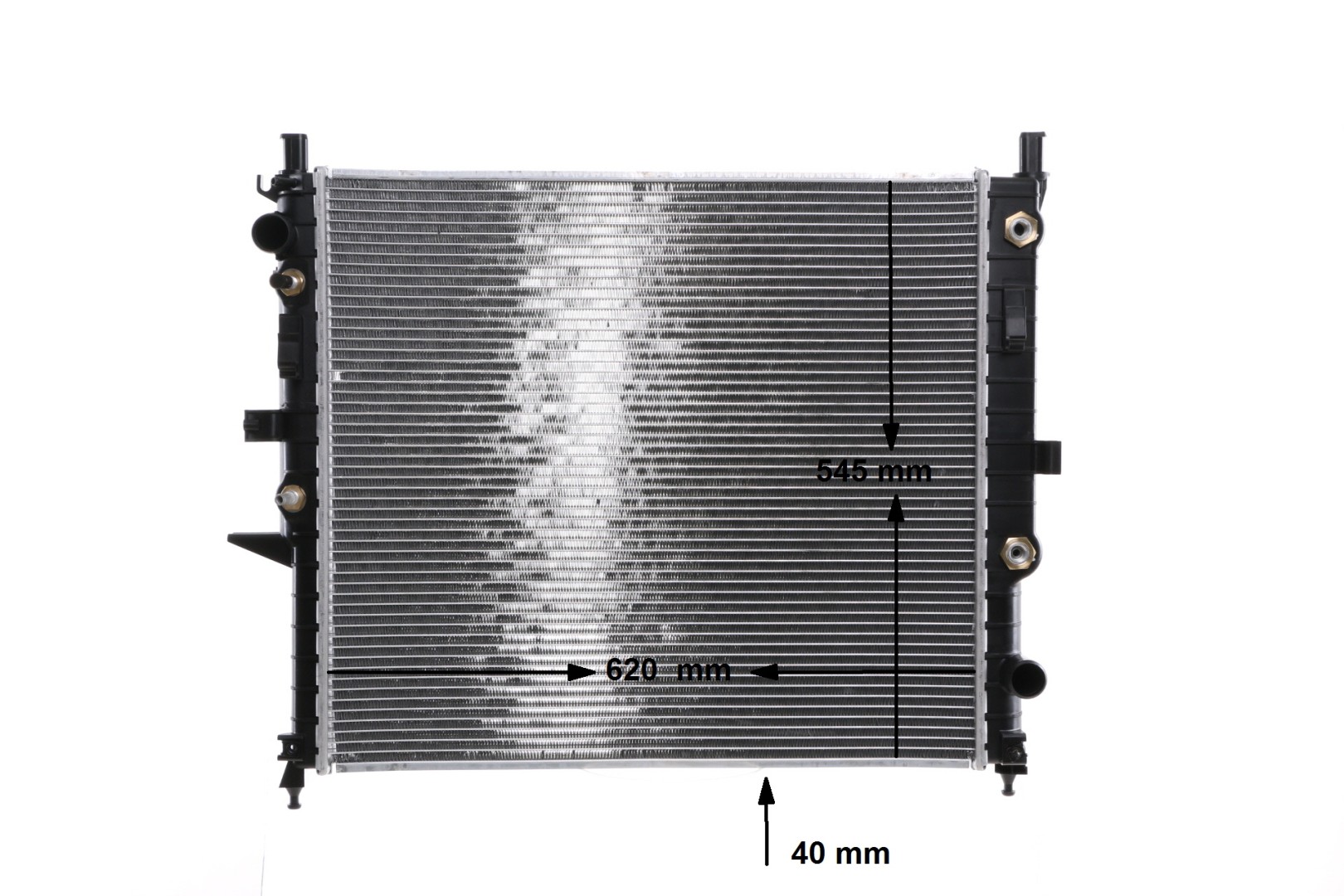 MAHLE ORIGINAL CR 551 000S: Kühler, Motorkühlung BEHR