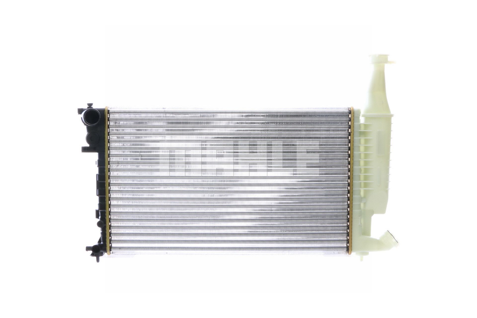 MAHLE ORIGINAL CR 596 000S: Kühler, Motorkühlung BEHR mit Zubehör, mit Klammer, mit Schnellkupplungen, mit Schraube