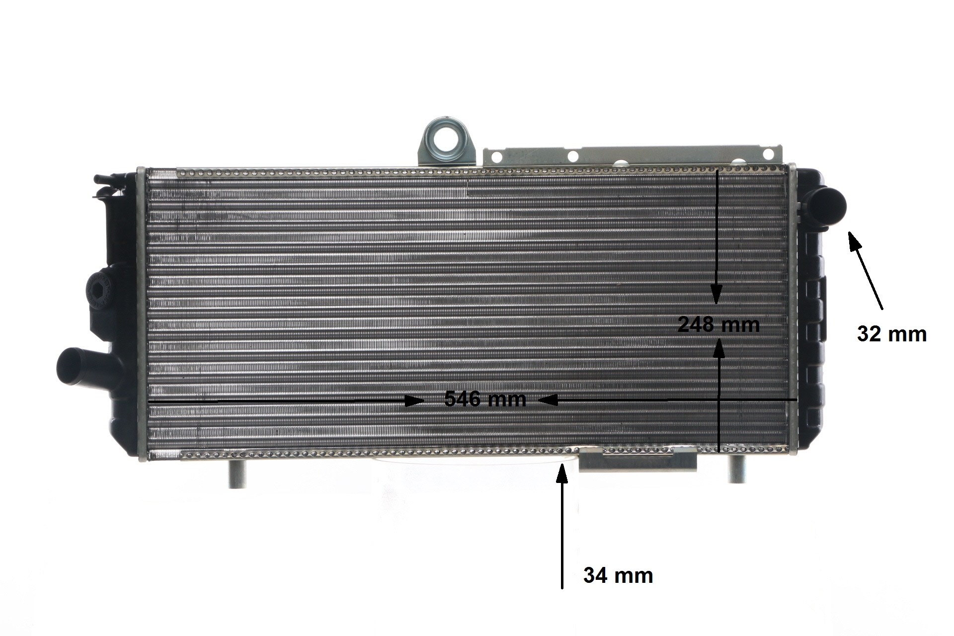 MAHLE ORIGINAL CR 620 000S: Chłodnica, układ chłodzenia silnika BEHR