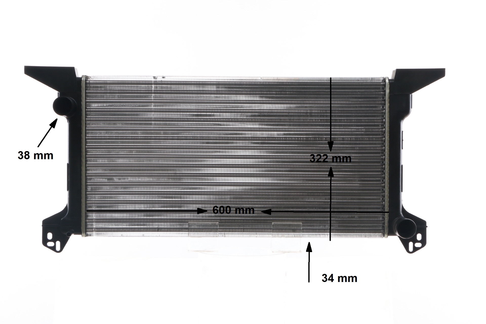 MAHLE ORIGINAL CR 623 000S: Radiator, racire motor
