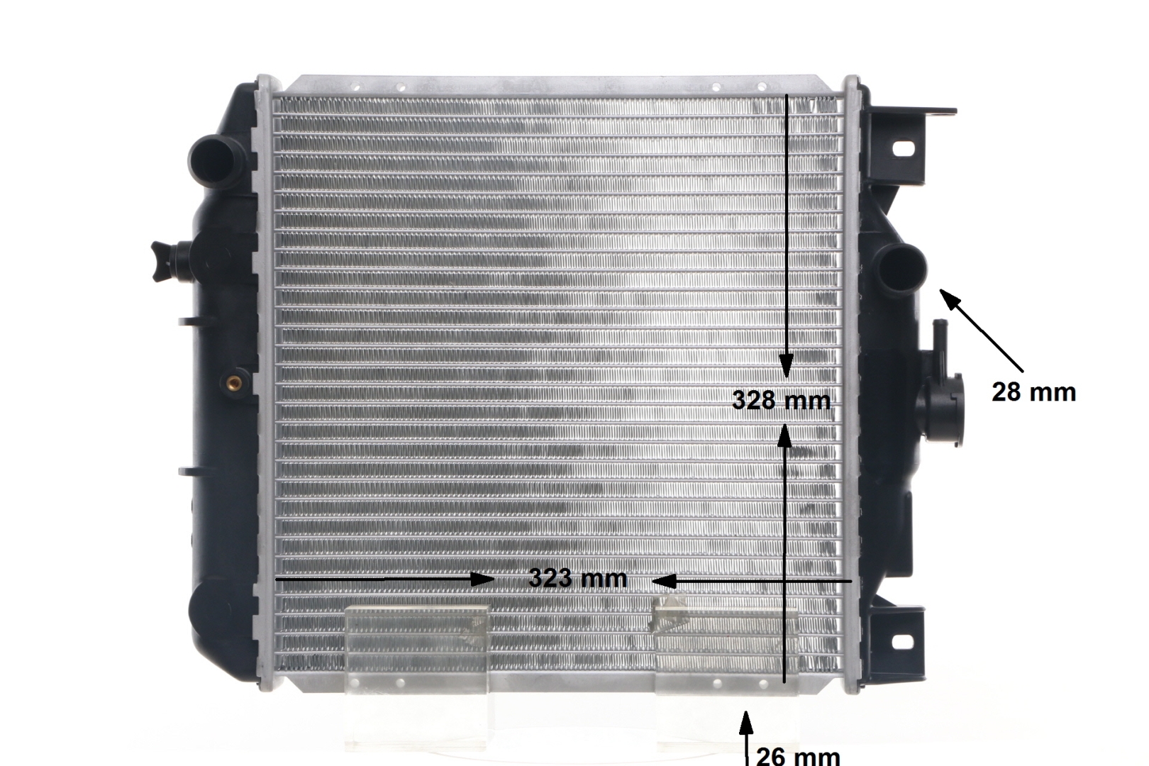 MAHLE ORIGINAL CR 651 000S: Kühler, Motorkühlung BEHR