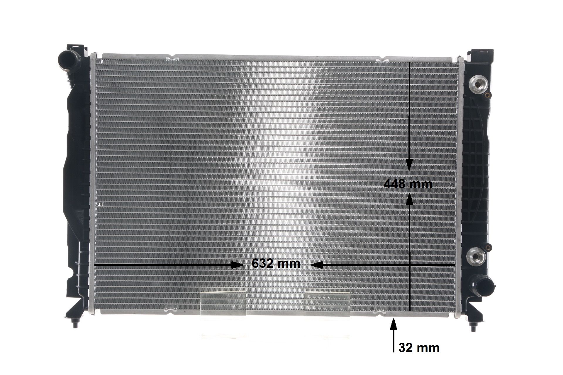 MAHLE ORIGINAL CR 807 000S: Kühler, Motorkühlung BEHR