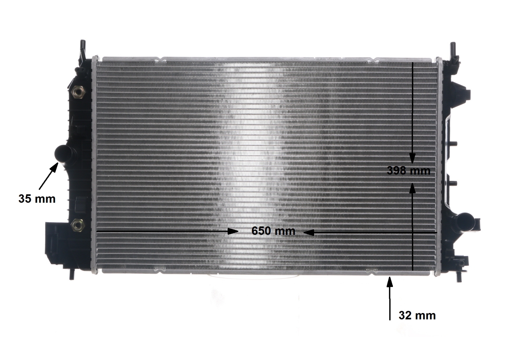 MAHLE ORIGINAL CR 9 000S: Radiateur BEHR