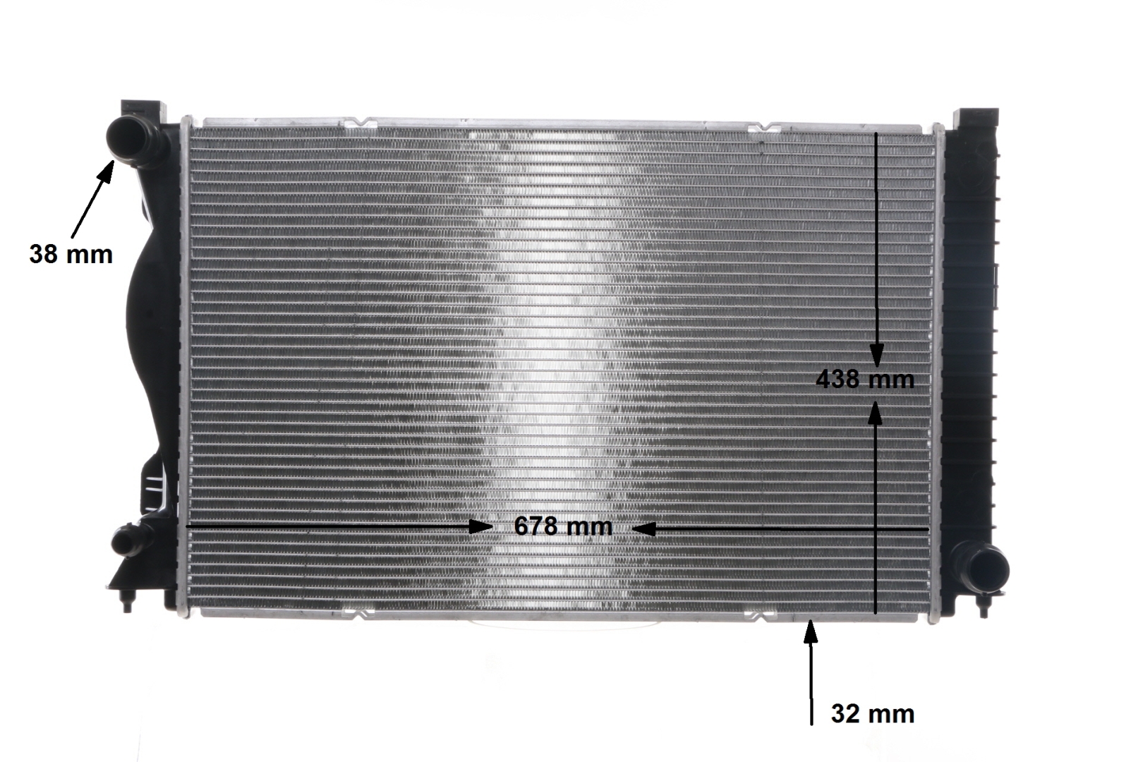 MAHLE ORIGINAL CR 978 000S: Radiateur du moteur BEHR