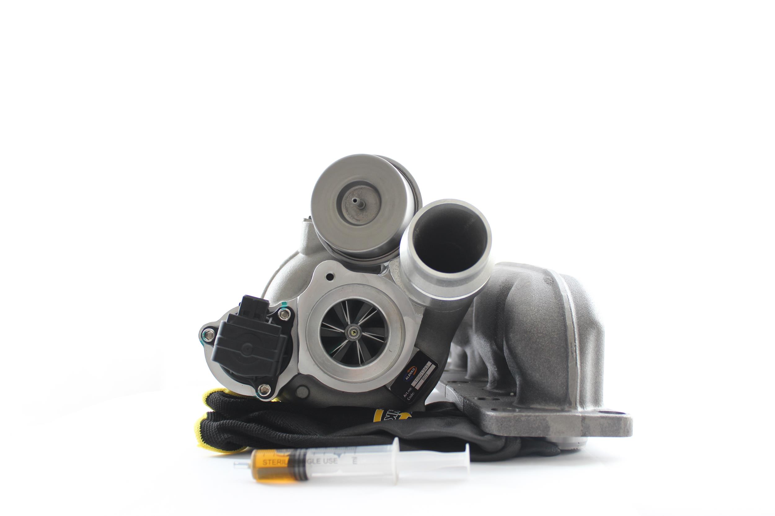 ALANKO 10901343: Turbosuflantă incl. Set garnituri, cu material de atașare/fixare