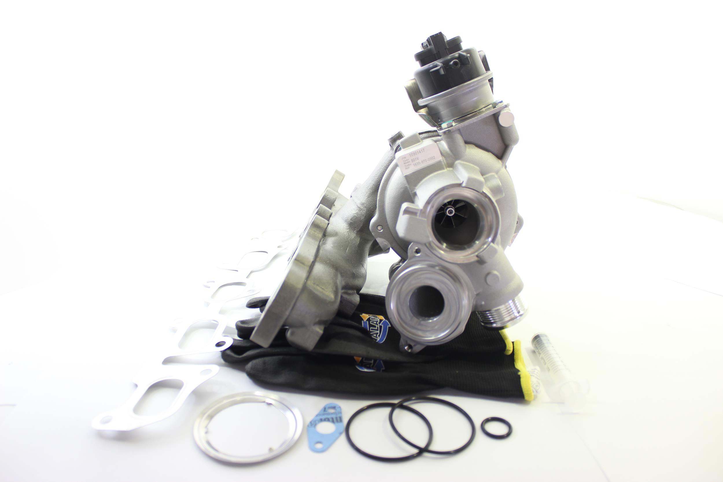 ALANKO 10901417: Turbosuflantă incl. Set garnituri, cu material de atașare/fixare