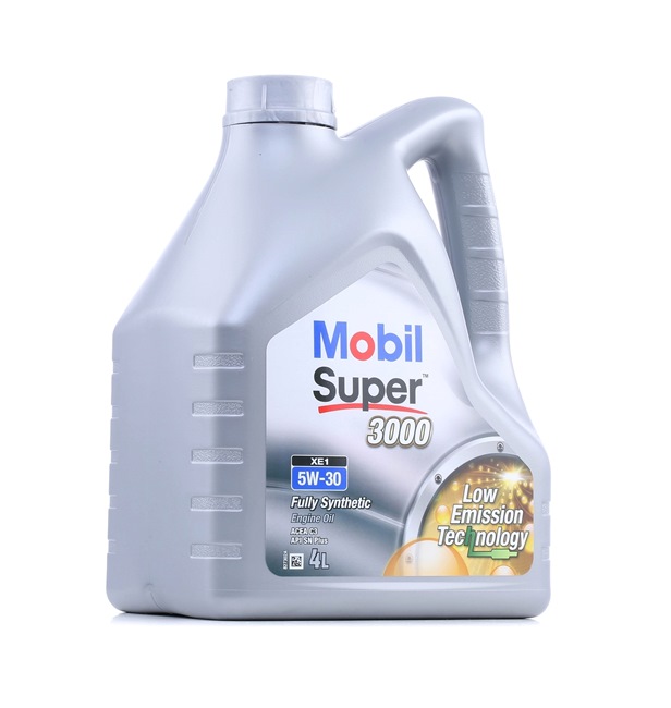 MOBIL 154766: Olej silnikowy MOBIL SUPER 3000 XE1 5W-30 4l, 5W-30 Super, 3000 XE1