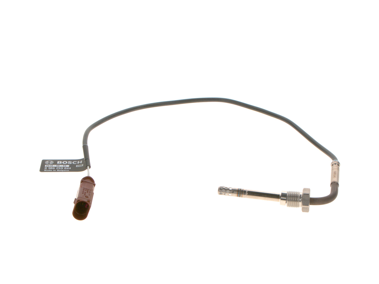 BOSCH 0 986 259 044 Jutiklis, išmetamųjų dujų temperatūra VOLKSWAGEN Touareg (7LA, 7L6, 7L7) 225 AG dyzelinas kaina