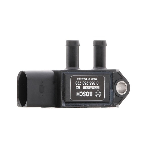 BOSCH 0 986 280 720 Differenzdrucksensor MAZDA 2 Schrägheck (DL, DJ) 1.5 D (DJ5FS) 105 PS Diesel