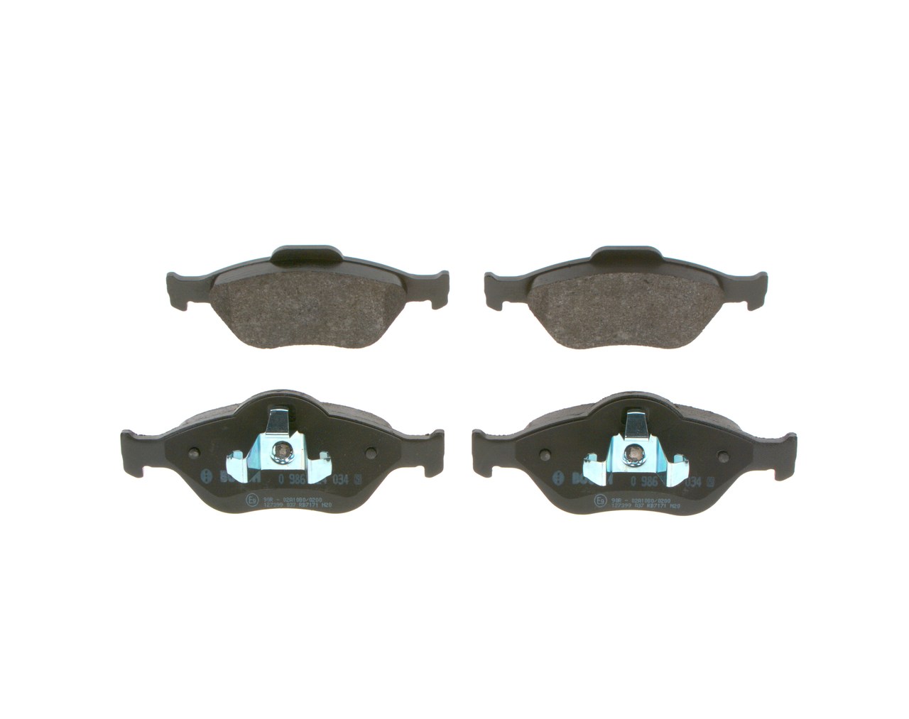 BOSCH 0 986 424 034: Piduriklotsid
