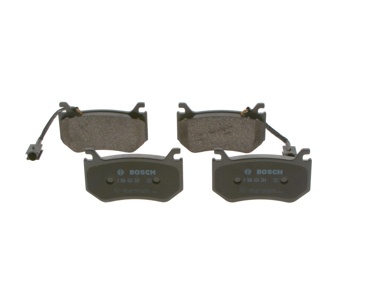 BOSCH 0 986 424 384: Bremsbeläge