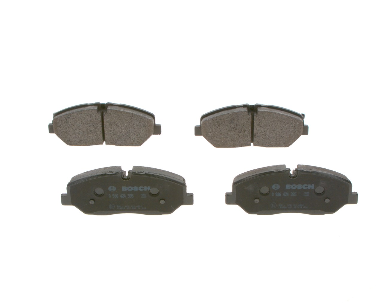 BOSCH 0 986 424 395: Plăcuțe de frână