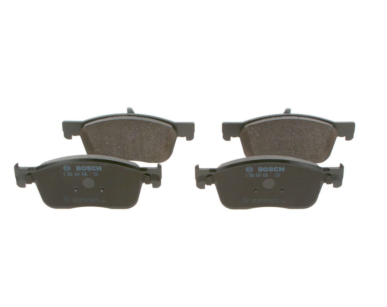 BOSCH 0 986 424 436 Remblokken CITROЁN Jumpy Flatbed Vrachtwagen / Chassis (V_) 136 Pk Elektro kosten