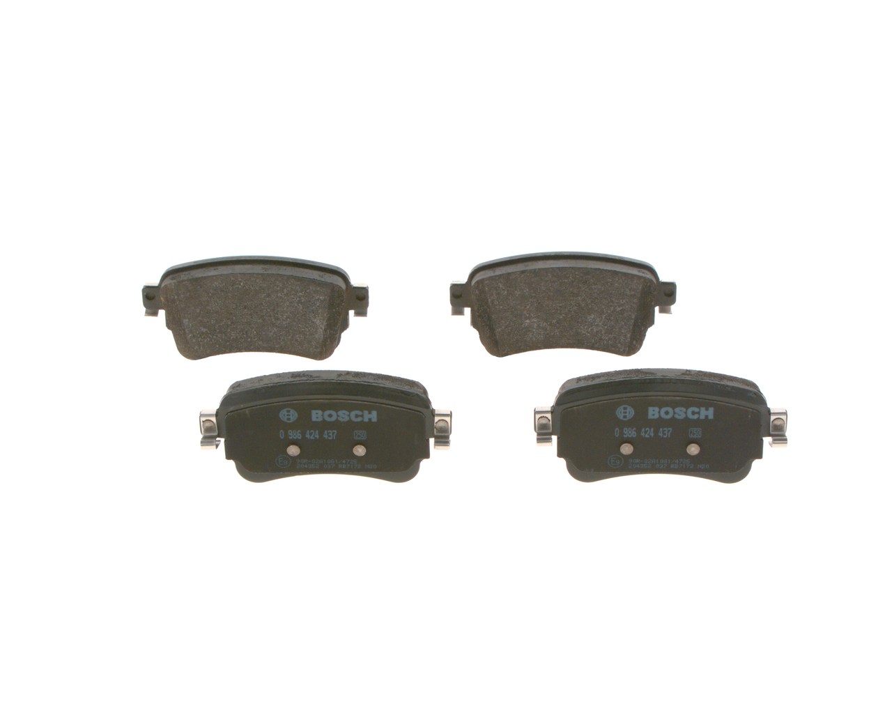 BOSCH 0 986 424 437 Bremseklodser CITROЁN Jumpy Ladvogn / Chassis (V_) 136 HK EL hvad koster