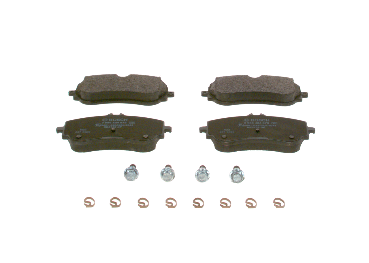 BOSCH 0 986 424 875 Remblokken MAN TGE Bus (UY_) 177 Pk Diesel kosten