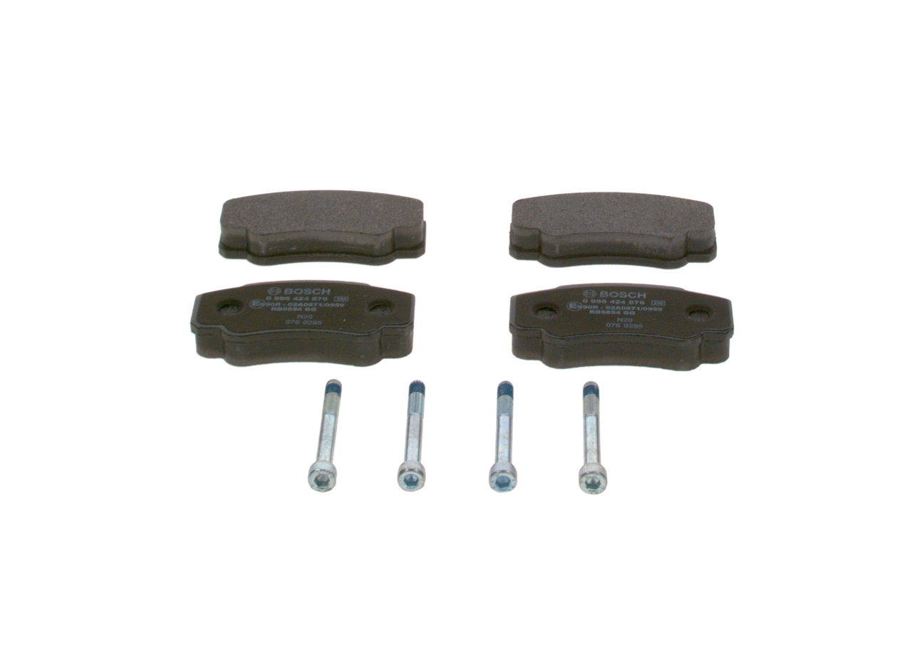 BOSCH 0 986 424 876: Bremsbeläge