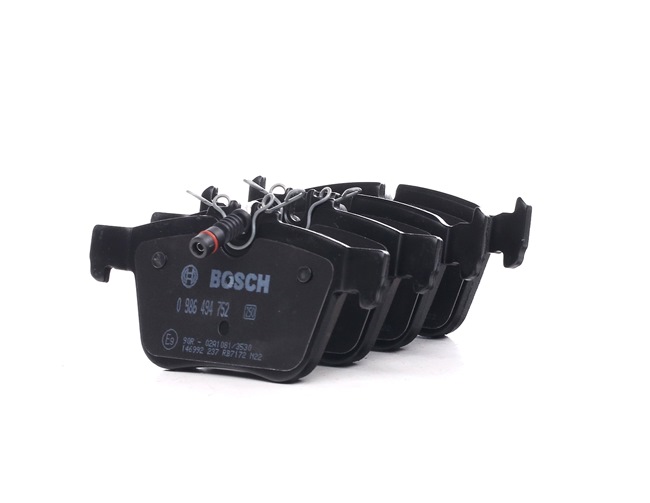 BOSCH 0 986 494 752 Τακάκια φρένων MERCEDES-BENZ C-class T-modell (S205) 204 PS Βενζίνη κόστος