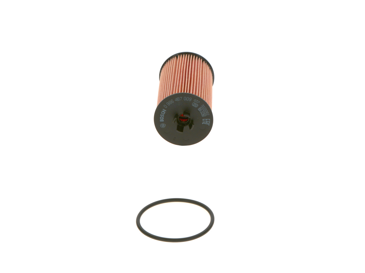 BOSCH 0 986 4B7 009 Ölfilter mit Dichtung