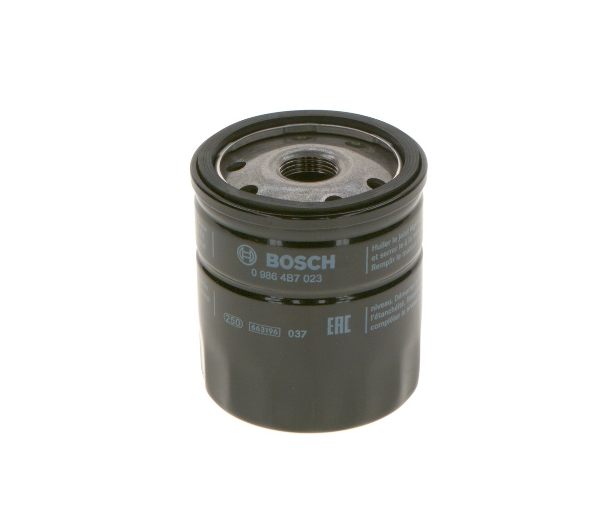 BOSCH 0 986 4B7 023 Ölfilter mit einem Rücklaufsperrventil
