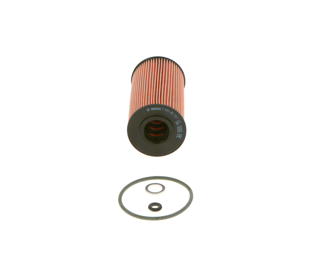 BOSCH 0 986 4B7 027: Filtr oleju z uszczelnieniami