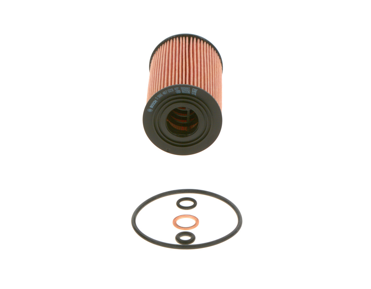 BOSCH 0 986 4B7 029: Filtr oleju z uszczelnieniami