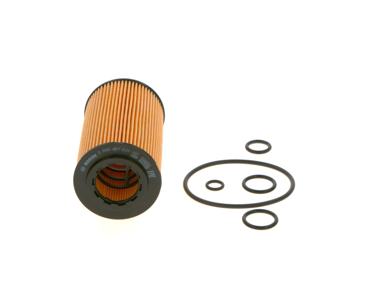 BOSCH 0 986 4B7 031: Oliefilter Met pakkingen