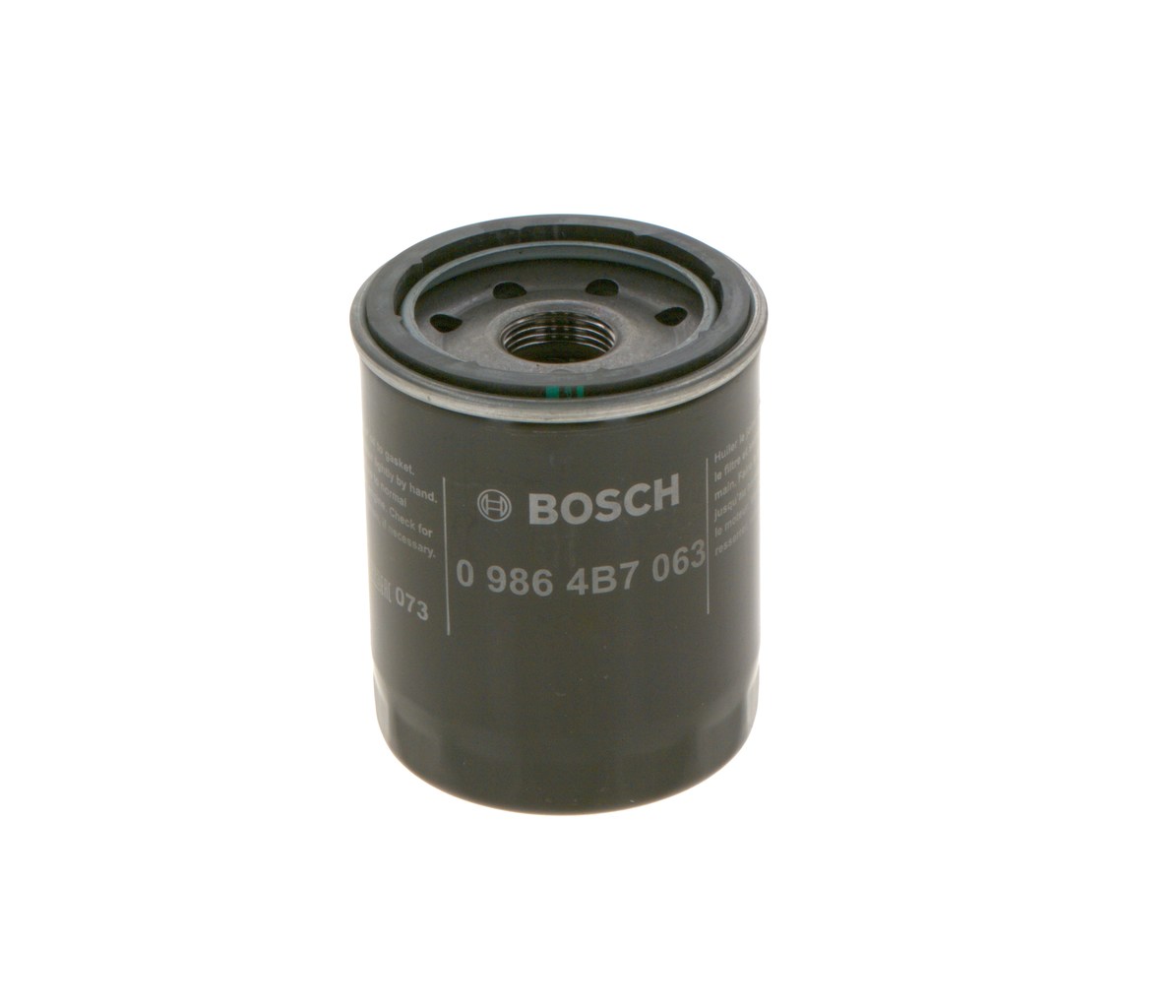 BOSCH 0 986 4B7 063: Filtr oleju z zaworem zwrotnym