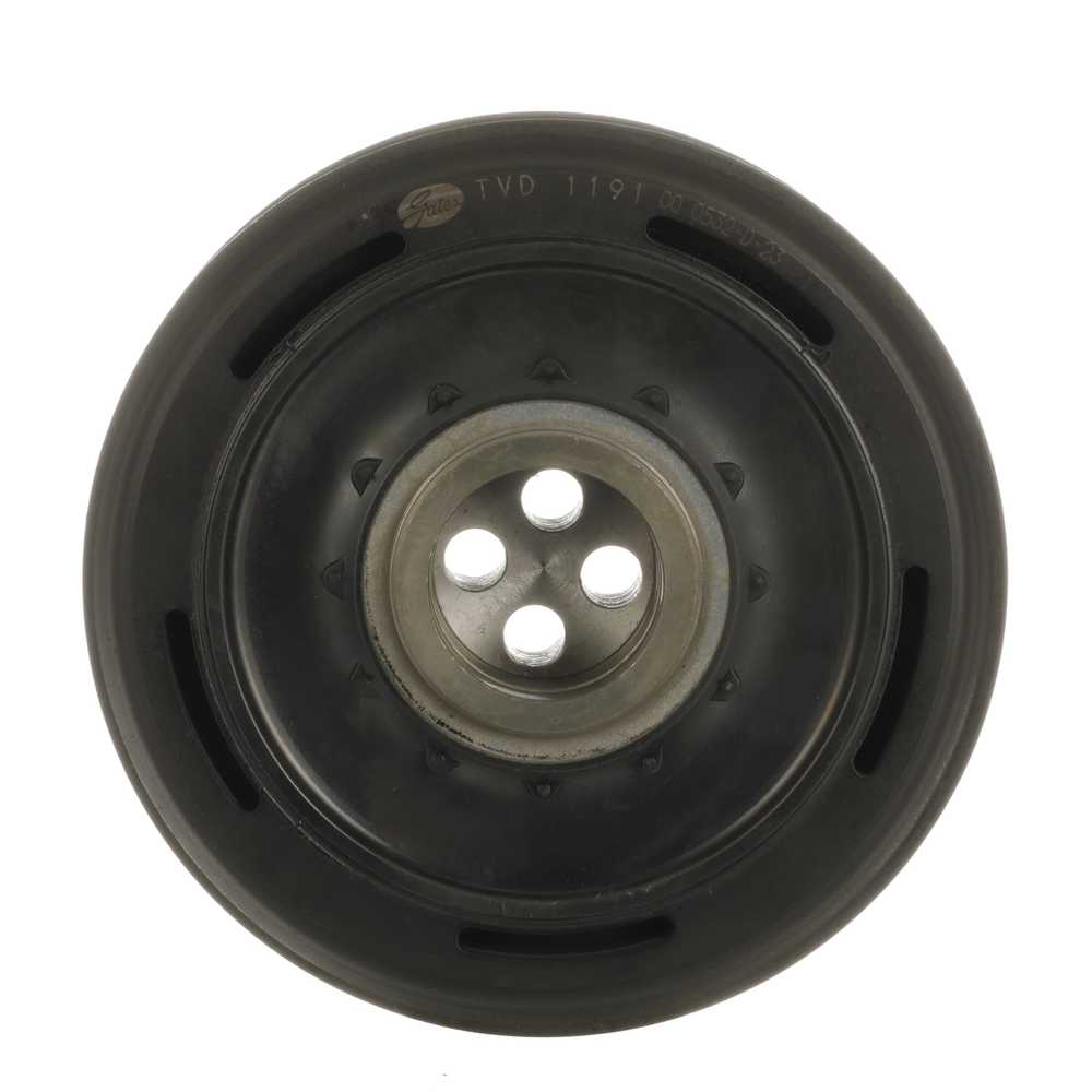 GATES TVD1191A: Fulie curea, arbore cotit DriveAlign™ fara accesorii