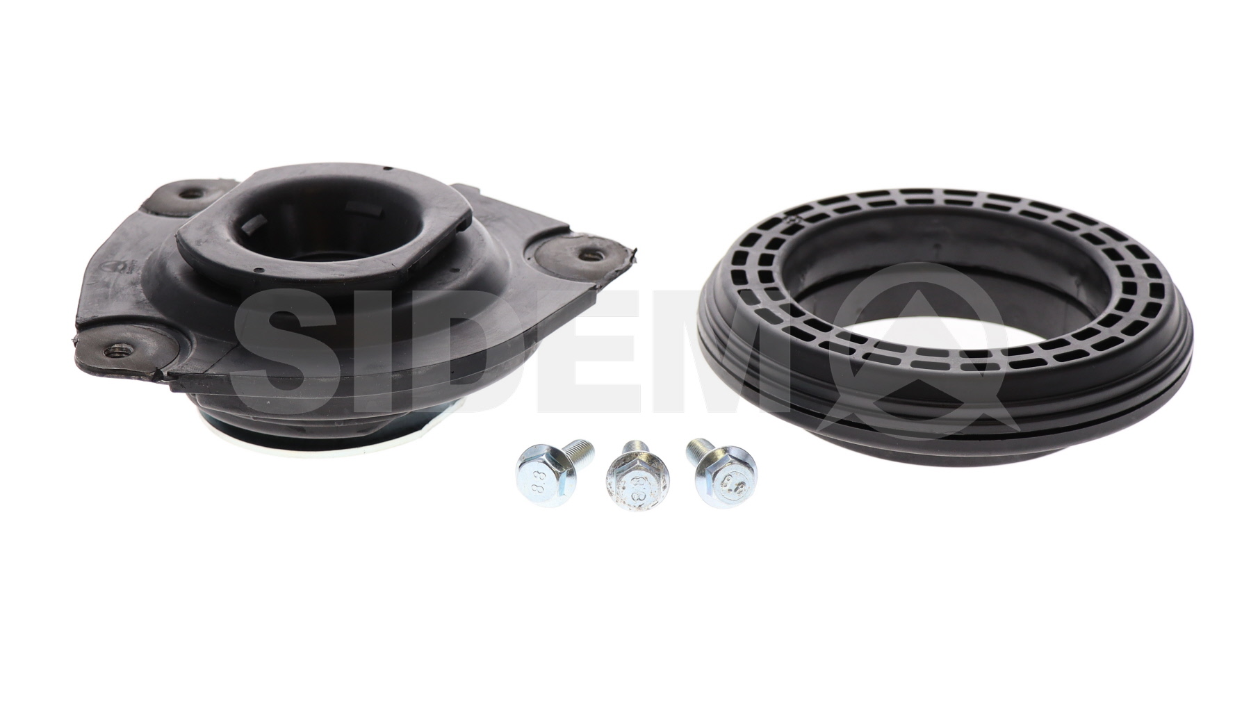 SIDEM 841422 KIT: Reparatursatz, Federbeinstützlager Vorderachse links, mit Befestigungsmaterial, mit Kugellager