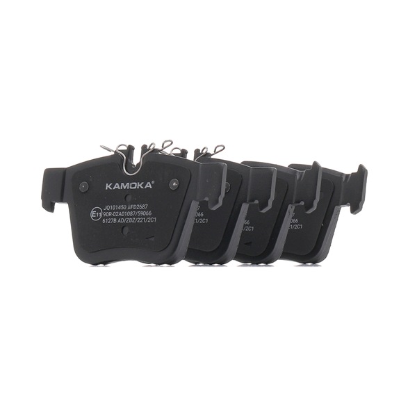 KAMOKA JQ101450 Комплект спирачно феродо, дискови спирачки MERCEDES-BENZ C-класа Купе (C205) 390 K.C. бензин цена