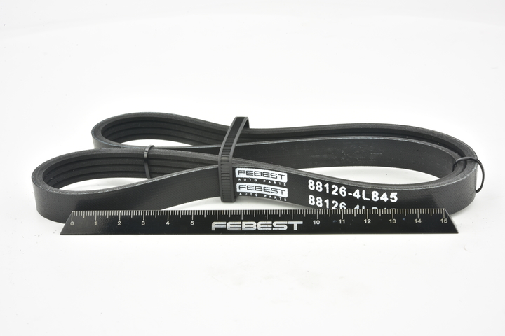 FEBEST 88126-4L845: Moniurahihna 845mm, Kiiloja: 4